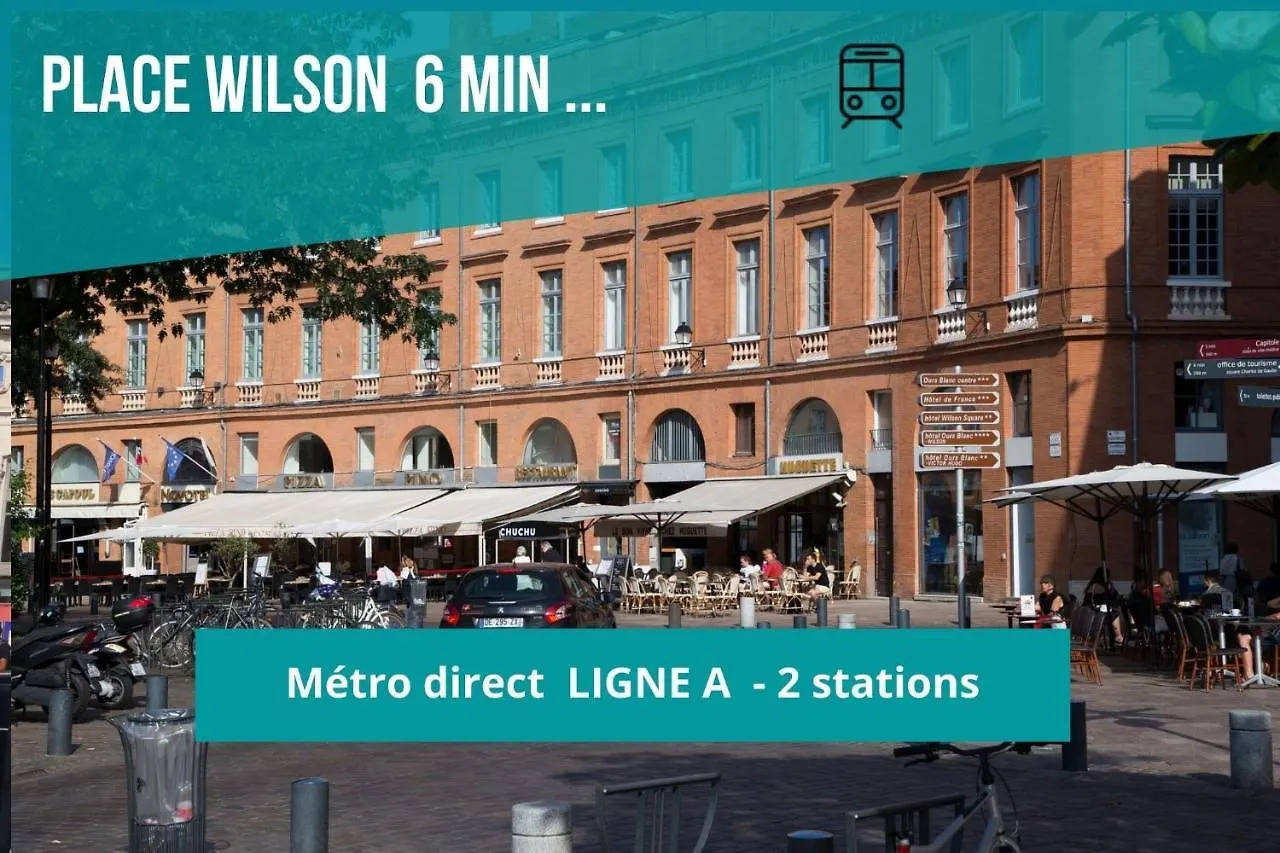 Apartamento Toulousecozyflat Centre - Terrasse - Parking - Métro